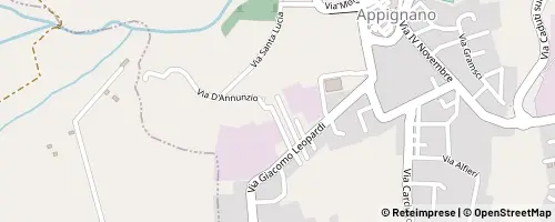 Mappa Appignano