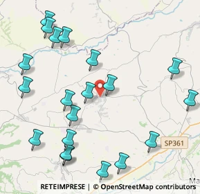 Mappa Via Verga, 62010 Appignano MC, Italia (5.2025)