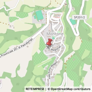 Mappa Via dei Magistrati, 23, 06014 Montone PG, Italia, 06014 Montone, Perugia (Umbria)