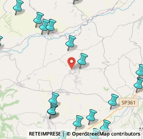 Mappa Via Giacomo Leopardi, 62010 Appignano MC, Italia (6.482)
