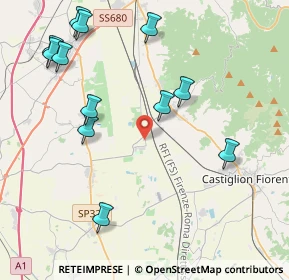 Mappa Loc. Frassineto, 52100 Arezzo AR, Italia (4.955)