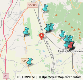 Mappa Loc. Frassineto, 52100 Arezzo AR, Italia (4.423)