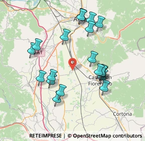 Mappa Loc. Frassineto, 52100 Arezzo AR, Italia (7.7675)