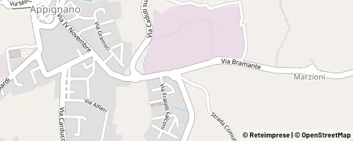Mappa Appignano