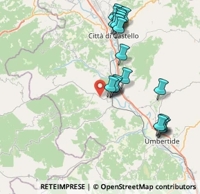 Mappa Trestina, 06012 Città di Castello PG, Italia (8.3575)