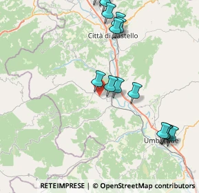 Mappa Trestina, 06012 Città di Castello PG, Italia (9.64667)