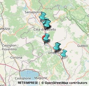 Mappa Via Bartolomeo Bartocci, 06012 Città di Castello PG, Italia (9.50789)