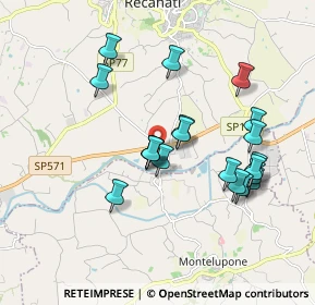 Mappa Contrada S. Pietro, 62019 Recanati MC, Italia (1.7845)