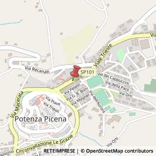 Mappa Viale Trieste, 8, 62018 Potenza Picena, Macerata (Marche)