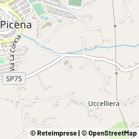 地図 Potenza Picena