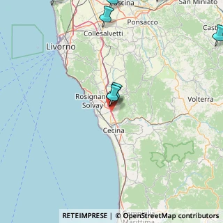 Mappa Via Pisana Livornese, 56040 Castellina Marittima PI, Italia (35.79765)