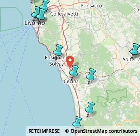 Mappa Via Pisana Livornese, 56040 Castellina Marittima PI, Italia (23.06923)