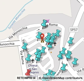 Mappa Via San Giovanni Battista, 62010 Appignano MC, Italia (0.06296)