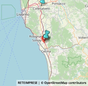 Mappa Località della Torre SP 13 Stradone della Torre, 56040 Castellina Marittima PI, Italia (36.08)