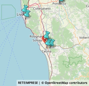 Mappa Località della Torre SP 13 Stradone della Torre, 56040 Castellina Marittima PI, Italia (31.24438)