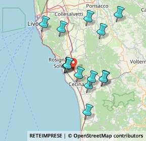 Mappa Località della Torre SP 13 Stradone della Torre, 56040 Castellina Marittima PI, Italia (13.90571)