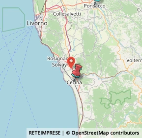Mappa Località della Torre SP 13 Stradone della Torre, 56040 Castellina Marittima PI, Italia (50.11375)