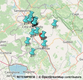 Mappa Via G.S.Gherardi, 06014 Montone PG, Italia (11.21333)