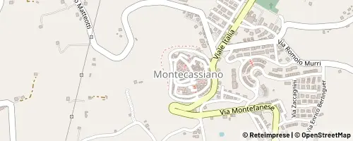 Mappa Montecassiano