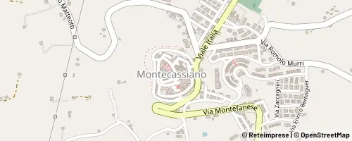 Mappa Montecassiano