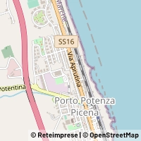 মানচিত্র Potenza Picena