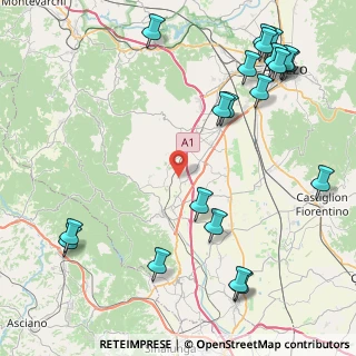 Mappa Via Rossa Loc. Griccena, 52048 Civitella in Val di Chiana AR, Italia (11.877)