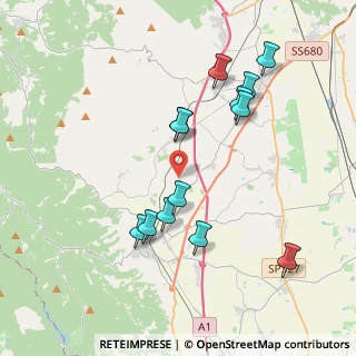 Mappa Via Rossa Loc. Griccena, 52048 Civitella in Val di Chiana AR, Italia (3.96308)