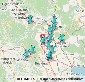 Mappa Via Rossa Loc. Griccena, 52048 Civitella in Val di Chiana AR, Italia (11.70231)