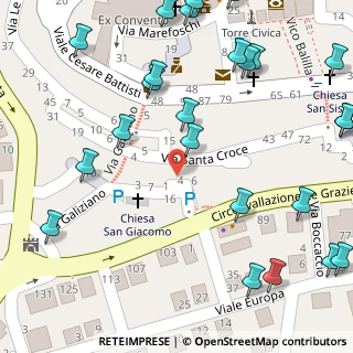 Mappa Via Santa Croce, 62018 Potenza Picena MC, Italia (0.09286)