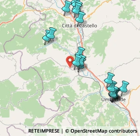 Mappa Vocabolo Palazzola, 06012 Città di Castello PG, Italia (9.4665)