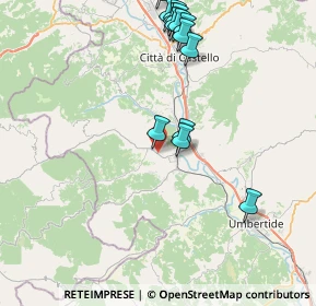 Mappa Vocabolo Palazzola, 06012 Città di Castello PG, Italia (9.35286)