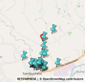 Mappa Fraz. Sambucheto, 62010 Montecassiano MC, Italia (1.22069)