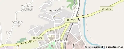 Mappa Città di Castello