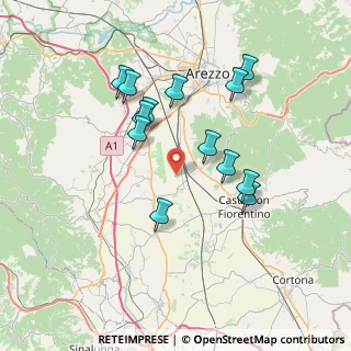 Mappa Via dei Mori, 52100 Arezzo AR, Italia (6.99385)
