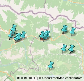 Mappa Borgata Granvilla, 32047 Sappada BL, Italia (7.7055)