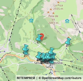 Mappa Via Daunei, 39048 Selva di Val Gardena BZ, Italia (0.9905)