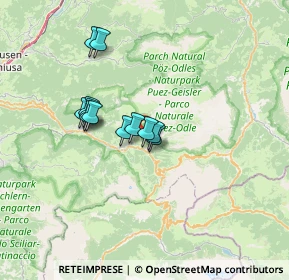 Mappa Via Daunei, 39048 Selva di Val Gardena BZ, Italia (5.04083)