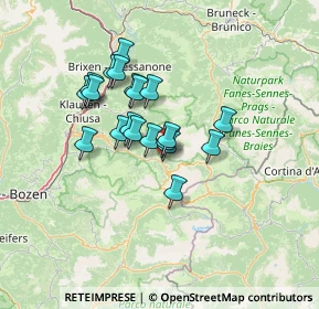 Mappa Via Daunei, 39048 Selva di Val Gardena BZ, Italia (10.096)