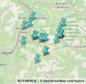 Mappa Via Daunei, 39048 Selva di Val Gardena BZ, Italia (10.326)