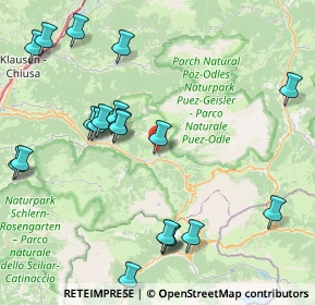 Mappa Str. Raiser, 39048 Selva di Val Gardena BZ, Italia (9.6485)