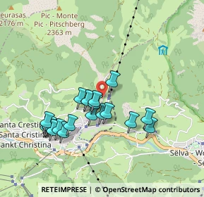 Mappa Str. Raiser, 39048 Selva di Val Gardena BZ, Italia (0.8205)