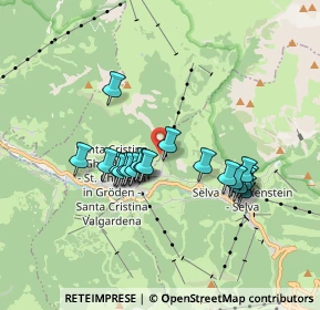 Mappa Str. Raiser, 39048 Selva di Val Gardena BZ, Italia (1.4815)