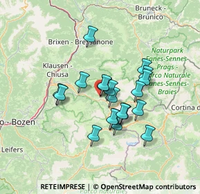 Mappa Str. Raiser, 39048 Selva di Val Gardena BZ, Italia (10.4585)