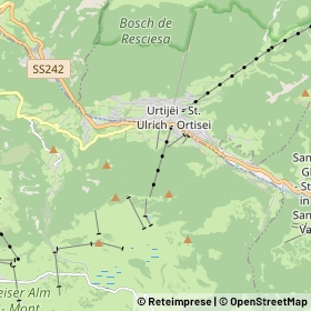 Mappa Ortisei
