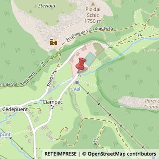 Mappa Streda Val, 12, 39047 Santa Cristina Valgardena, Bolzano (Trentino-Alto Adige)