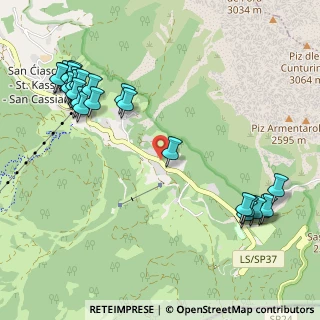 Mappa Passo Valparola, 39036 Badia BZ, Italia (1.31538)