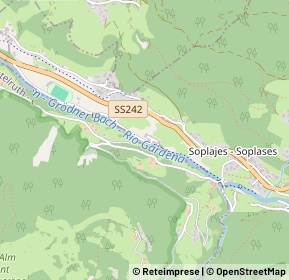 Mappa Via mulin da coi, 39047 Ortisei BZ, Italia (0.41739)