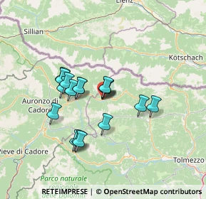 Mappa Borgata Bach, 32047 Sappada BL, Italia (10.94941)