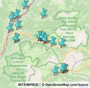 Mappa Strada J. Skasa, 39047 Ortisei BZ, Italia (7.8315)