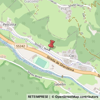 Mappa Strada j. skasa 1, 39047 Santa Cristina Valgardena, Bolzano (Trentino-Alto Adige)